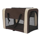 2-Tier Foldable Pet Stroller, Dog & Cat Stroller, Foldable Pet Stroller for Small & Medium Dogs, Overall Load 77lbs