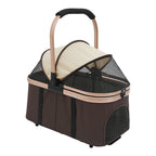 2-Tier Foldable Pet Stroller, Dog & Cat Stroller, Foldable Pet Stroller for Small & Medium Dogs, Overall Load 77lbs