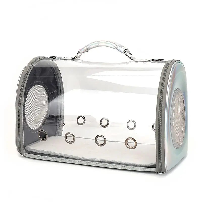 Cat Carrier Cat Bag Transparent Going Out Portable Bag Car Cat Breathable Space Capsule Pet Backpack Portable